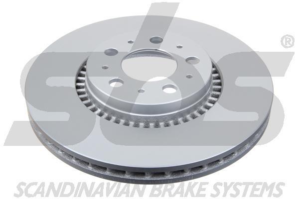 Front brake disc ventilated SBS 1815314842