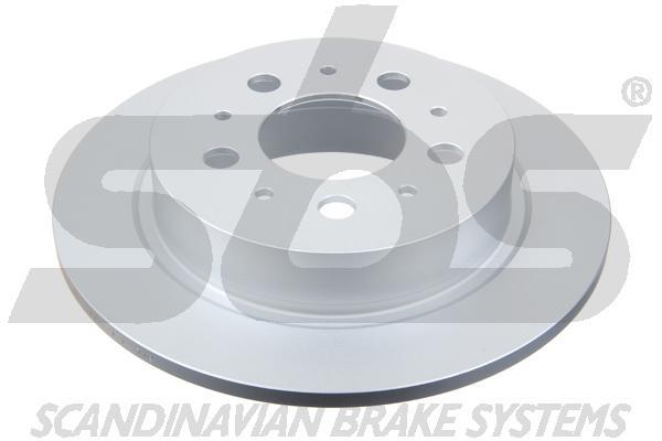 Rear brake disc, non-ventilated SBS 1815314844