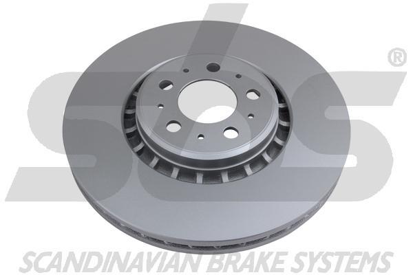 Front brake disc ventilated SBS 1815314853