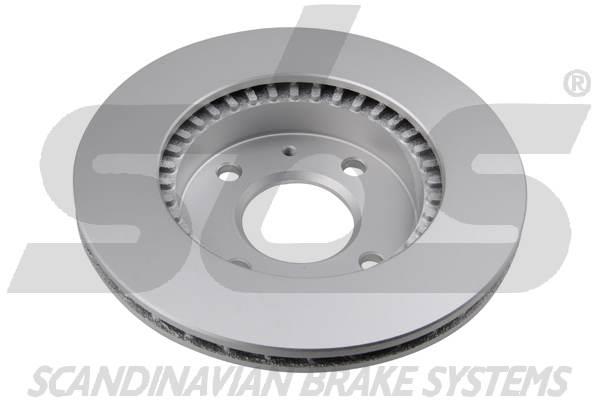 Front brake disc ventilated SBS 1815312244