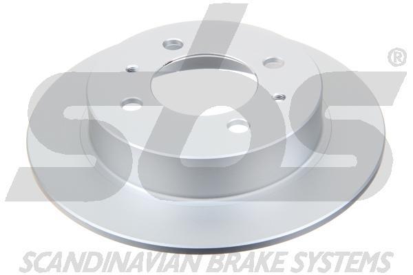 Rear brake disc, non-ventilated SBS 1815312246