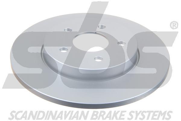 Rear brake disc, non-ventilated SBS 1815312551