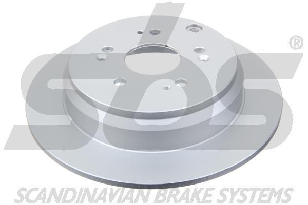 Rear brake disc, non-ventilated SBS 1815312642