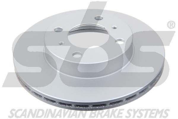 Front brake disc ventilated SBS 1815313021
