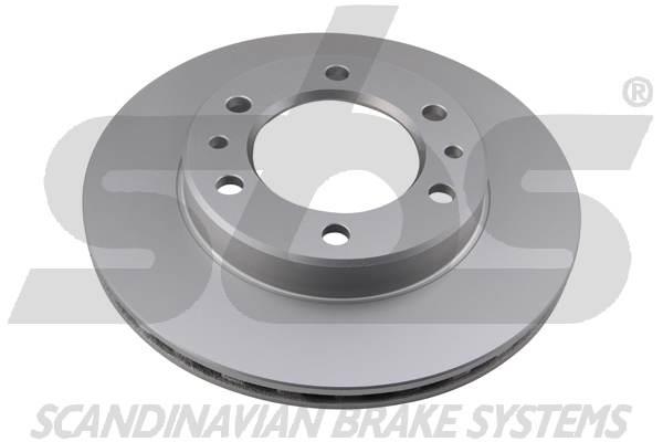 Front brake disc ventilated SBS 1815314522