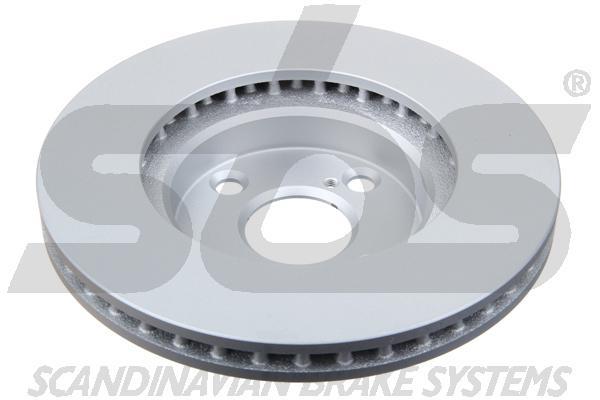 Front brake disc ventilated SBS 1815314582