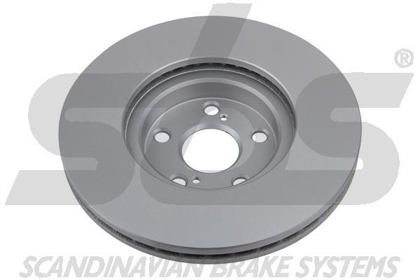 Front brake disc ventilated SBS 1815314590