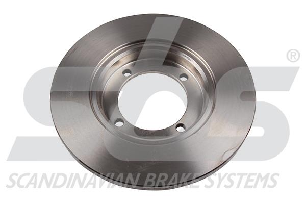 Unventilated front brake disc SBS 1815203005