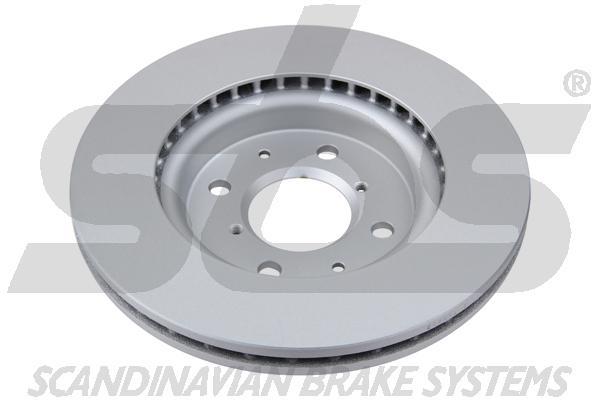 Front brake disc ventilated SBS 1815315224
