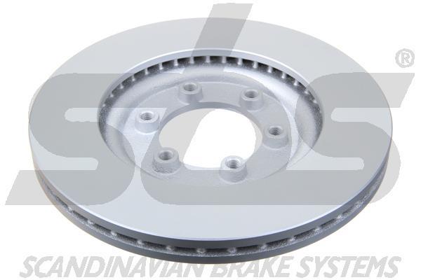 Front brake disc ventilated SBS 1815315701