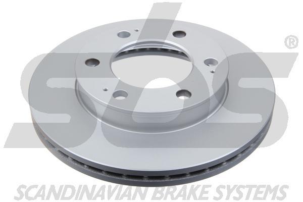 Front brake disc ventilated SBS 1815315702