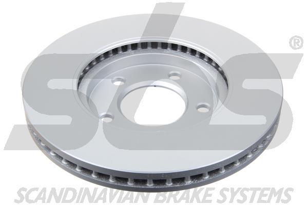 Front brake disc ventilated SBS 1815319313