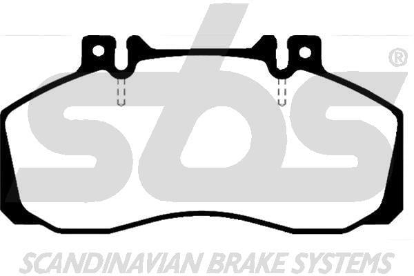 SBS 1501223336 Brake Pad Set, disc brake 1501223336