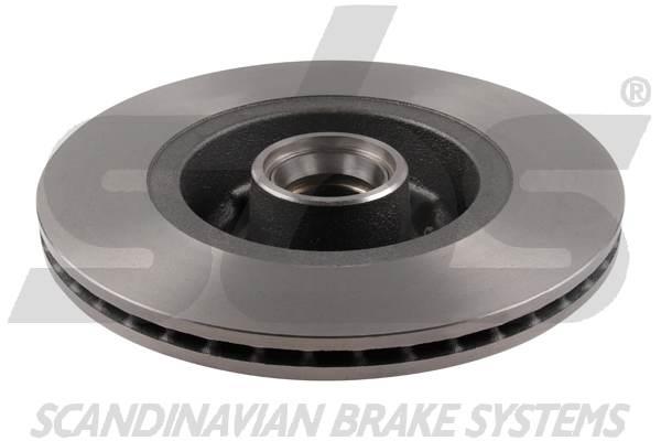 Front brake disc ventilated SBS 1815204814