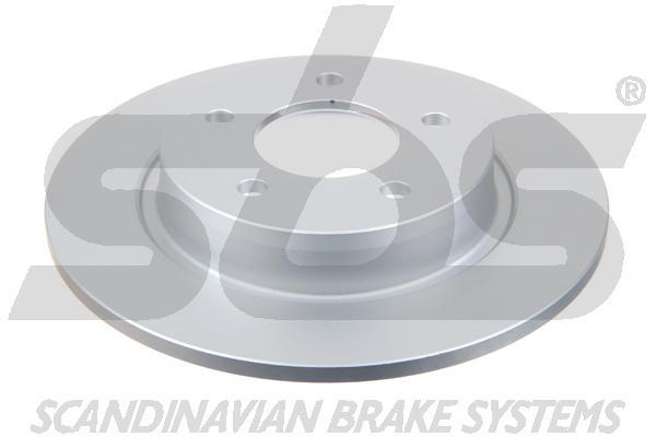 Rear brake disc, non-ventilated SBS 1815313252