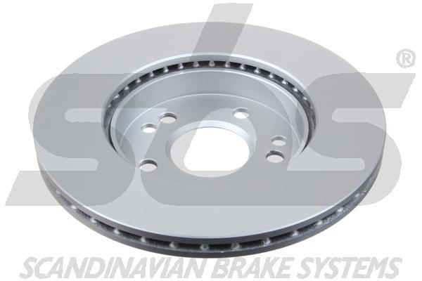 Front brake disc ventilated SBS 1815313308