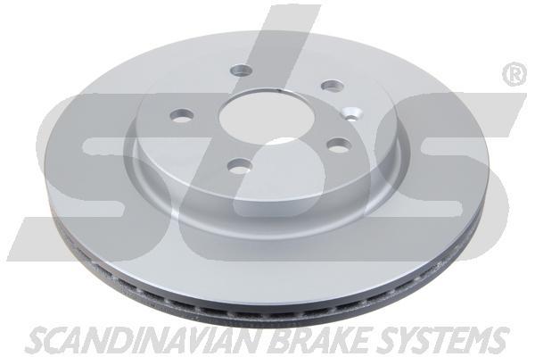 Rear ventilated brake disc SBS 1815313363