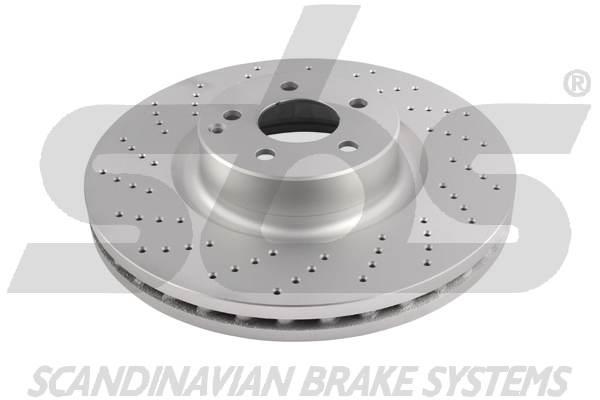 Front brake disc ventilated SBS 1815313383