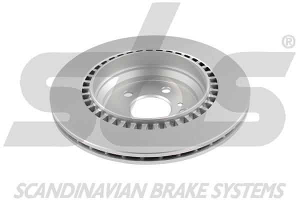 Rear ventilated brake disc SBS 1815313384