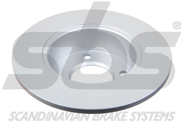 Rear brake disc, non-ventilated SBS 1815314723
