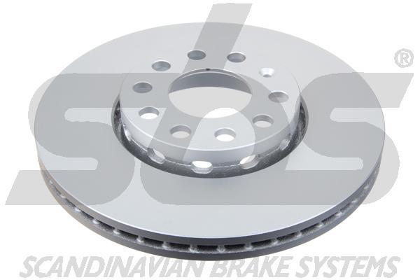 Front brake disc ventilated SBS 1815314743
