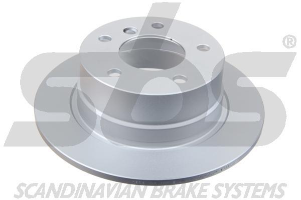 Rear brake disc, non-ventilated SBS 1815311538