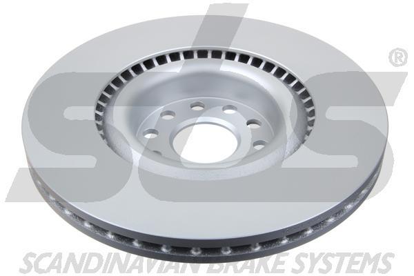 Front brake disc ventilated SBS 1815314786