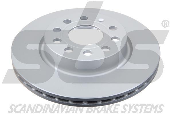 Front brake disc ventilated SBS 1815314787