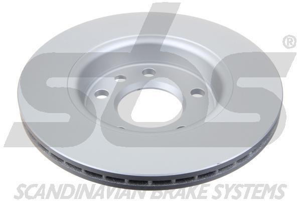 Rear ventilated brake disc SBS 1815314797
