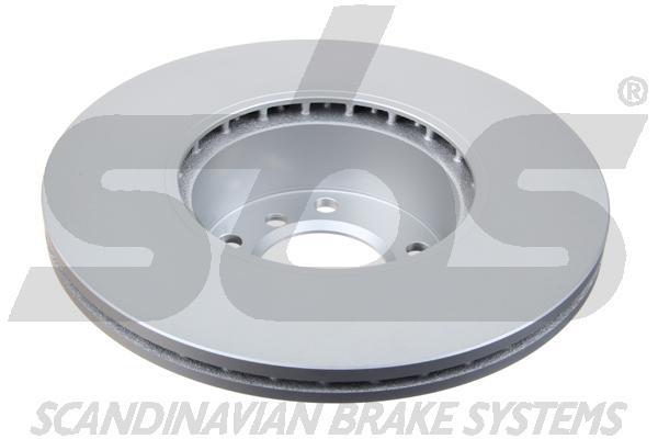 Front brake disc ventilated SBS 1815311582