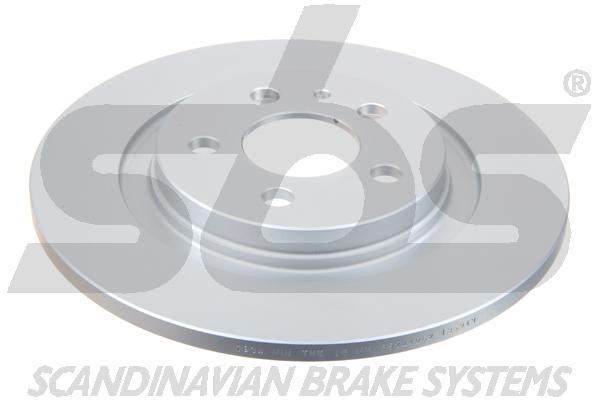 Rear brake disc, non-ventilated SBS 1815311934
