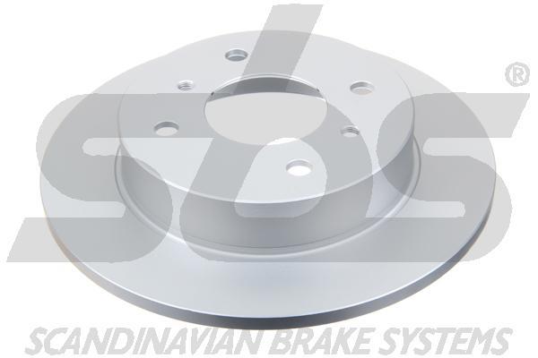 Rear brake disc, non-ventilated SBS 1815312229