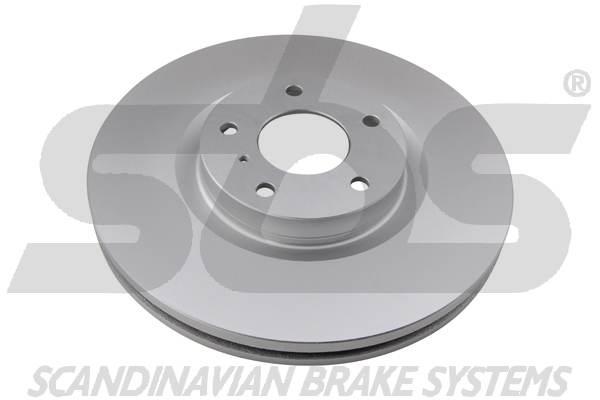 Front brake disc ventilated SBS 1815312270