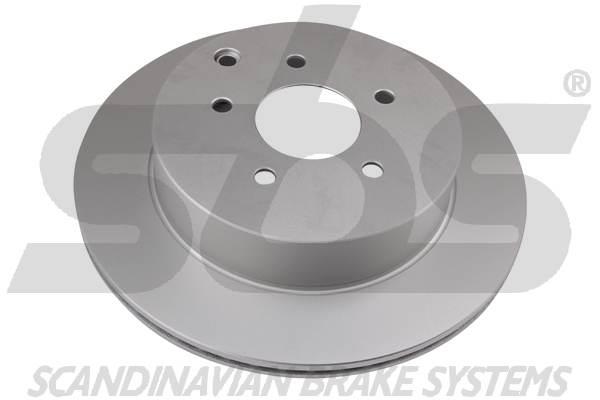 Rear ventilated brake disc SBS 1815312271