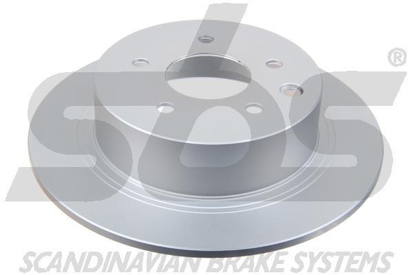 Rear brake disc, non-ventilated SBS 1815312273
