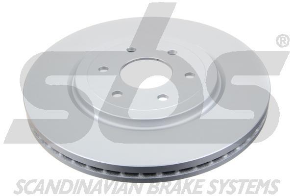 Front brake disc ventilated SBS 1815312276