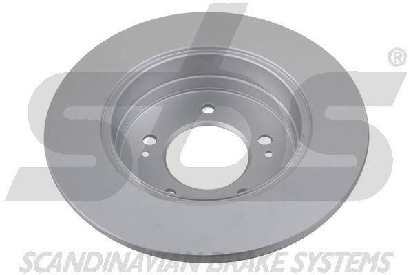 Rear brake disc, non-ventilated SBS 1815313425