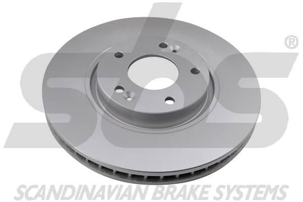 Front brake disc ventilated SBS 1815313433