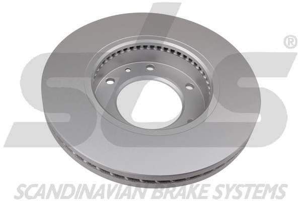 SBS 1815313436 Front brake disc ventilated 1815313436