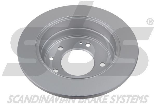 Rear brake disc, non-ventilated SBS 1815313527