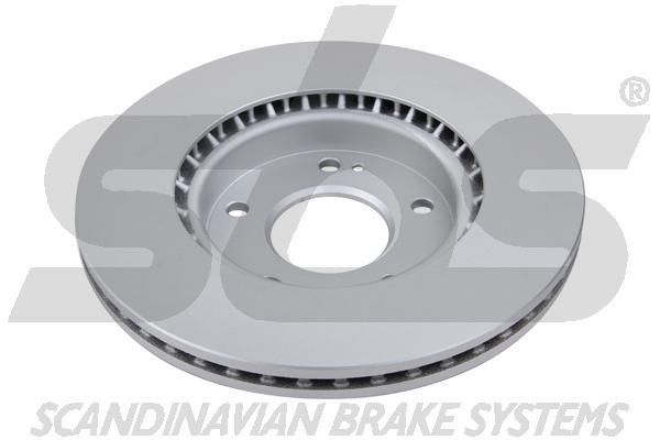 Front brake disc ventilated SBS 1815313538
