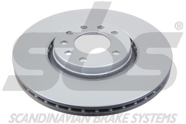 Front brake disc ventilated SBS 1815313654
