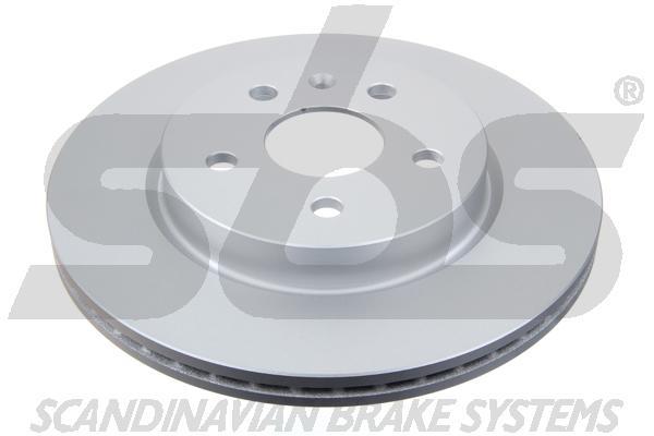 Rear ventilated brake disc SBS 1815313670