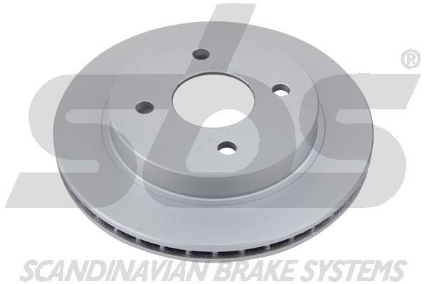 Rear ventilated brake disc SBS 1815312535