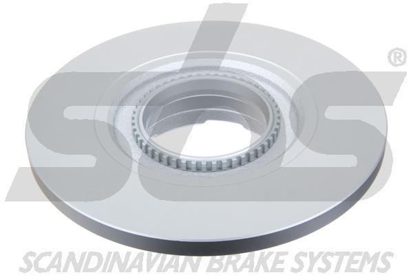 Rear brake disc, non-ventilated SBS 1815312579