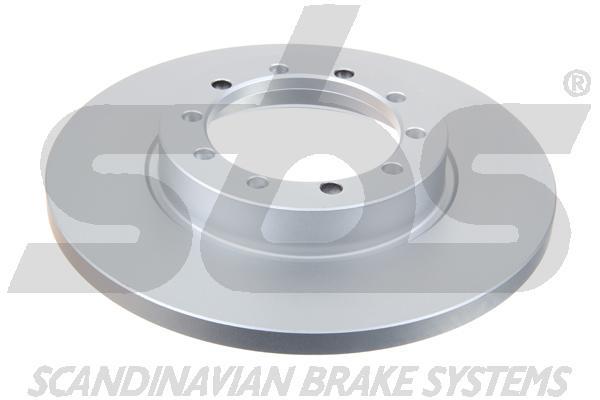 Rear brake disc, non-ventilated SBS 1815312586