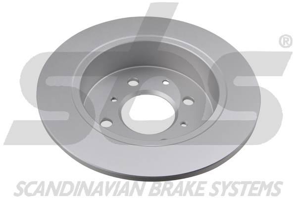 Rear brake disc, non-ventilated SBS 1815312621