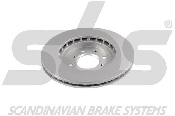 Front brake disc ventilated SBS 1815312647