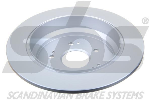 Rear brake disc, non-ventilated SBS 1815312664