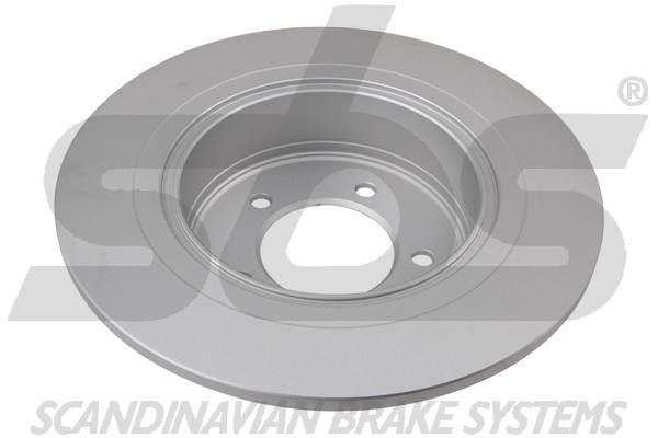 Rear brake disc, non-ventilated SBS 1815313083